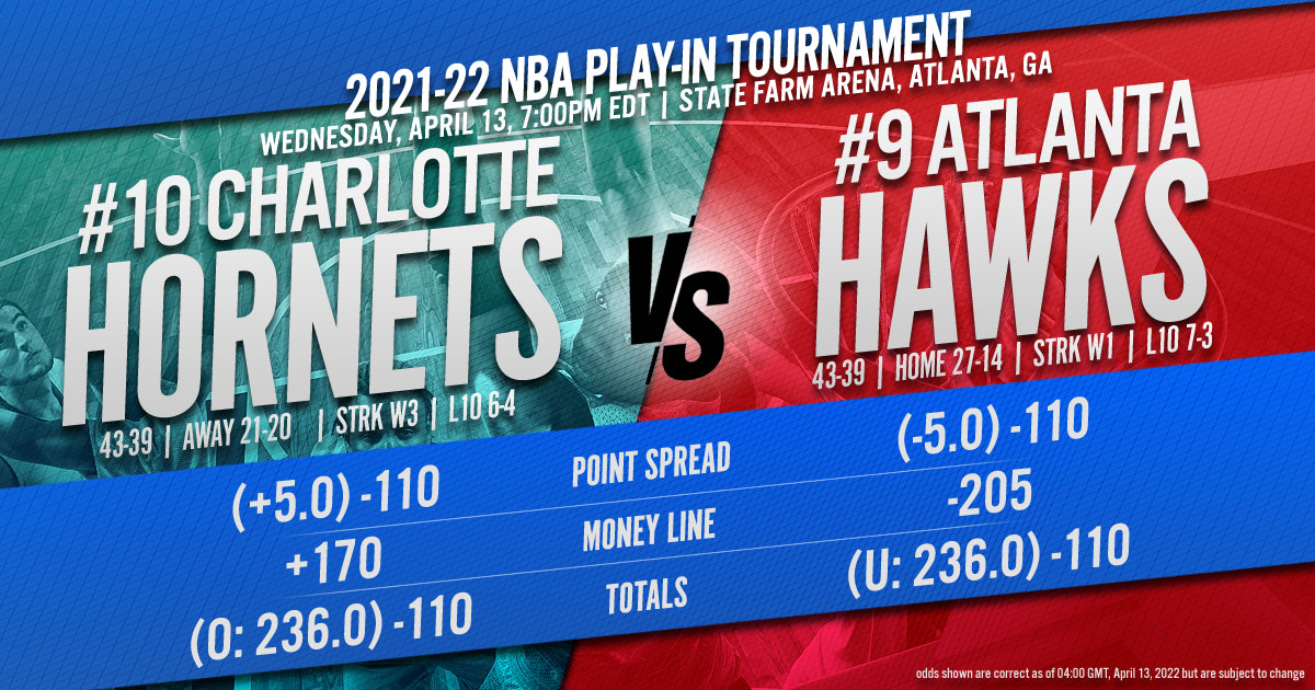 2022 NBA Play-In Tournament: Atlanta Hawks vs. Charlotte Hornets