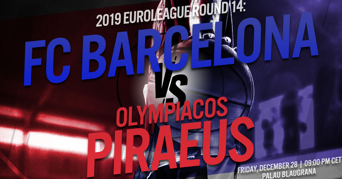 2019 EuroLeague Round 16: FC Barcelona vs. Olympiacos Piraeus