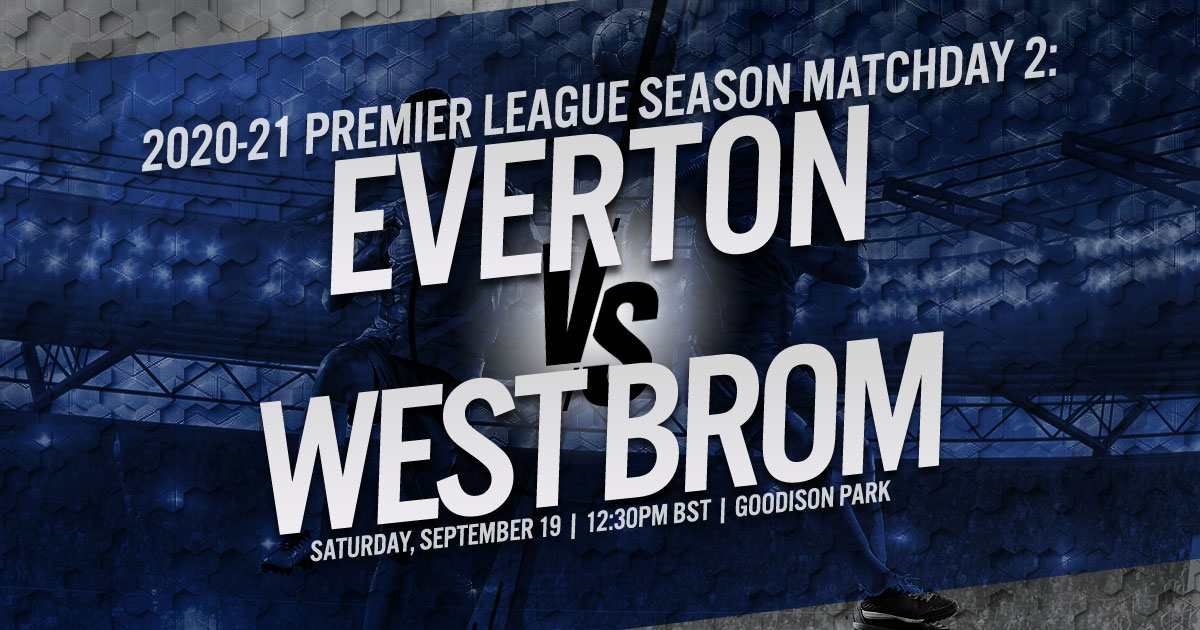 2020-21 Premier League Matchday 2: Everton vs. West Bromwich Albion