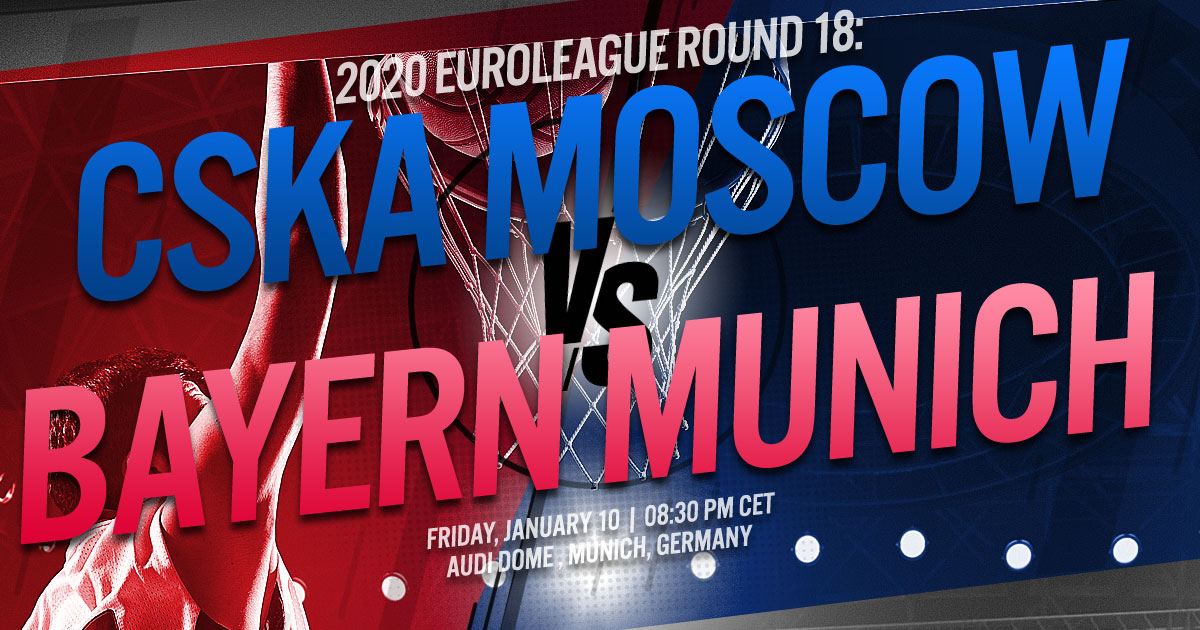 2020 EuroLeague Round 18: FC Bayern Munich vs. CSKA Moscow